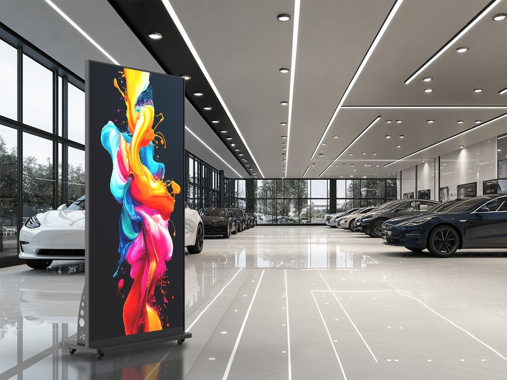 car shop led poster1