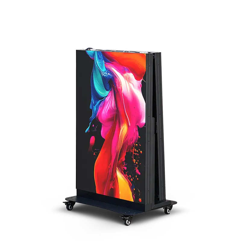 640x Foldaway LED Poster